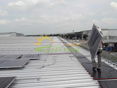 廈門(mén)太陽(yáng)能光伏公司彩鋼瓦支架